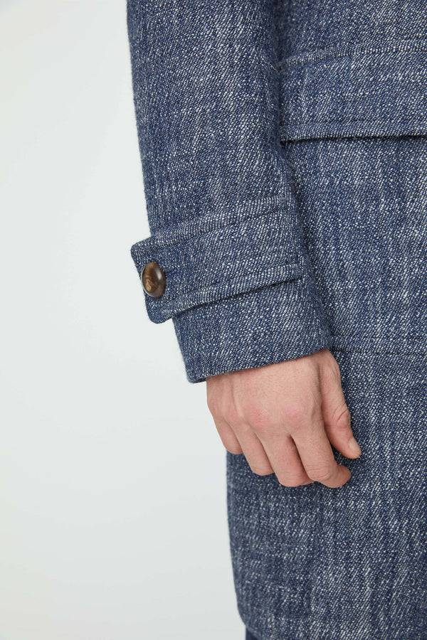 L.B.M. 1911 Cappotto doppiopetto Sartorial Indigo Cappotto doppiopetto Sartorial Indigo Lightning offer