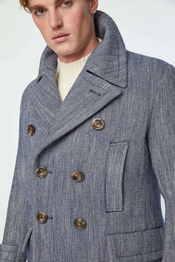L.B.M. 1911 Peacoat Sartorial Indigo Peacoat Sartorial Indigo Moda