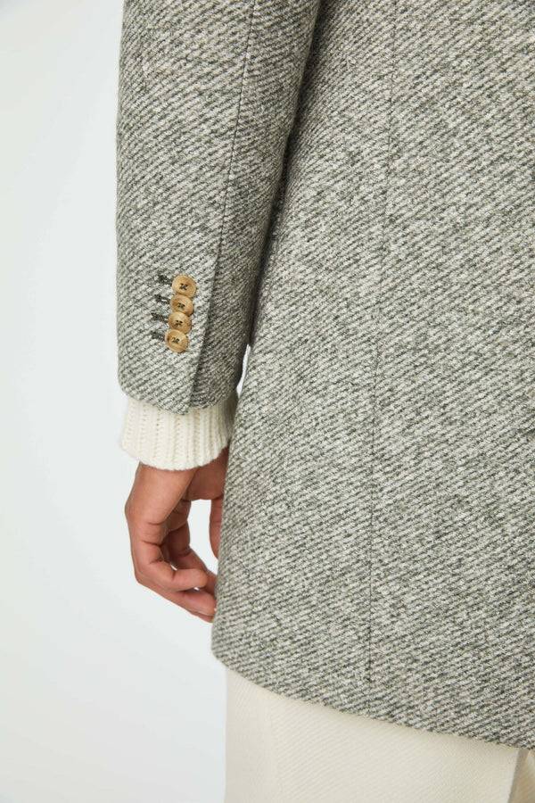 L.B.M. 1911 Cappotto London in jersey verde pastello Cappotto London in jersey verde pastello Promozione