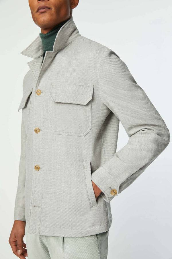 L.B.M. 1911 Overshirt non trattata verde chiaro Overshirt non trattata verde chiaro Spedizione Gratuita
