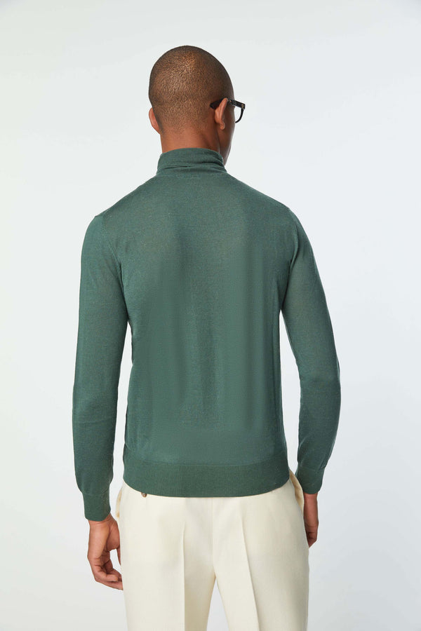 L.B.M. 1911 Maglia dolcevita verde bosco Maglia dolcevita verde bosco Soddisfazione Garantita