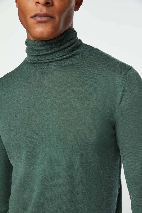 L.B.M. 1911 Maglia dolcevita verde bosco Maglia dolcevita verde bosco Soddisfazione Garantita
