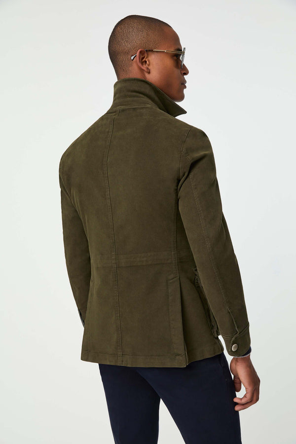 L.B.M. 1911 Giacca SAHARA tinto capo verde militare Giacca SAHARA tinto capo verde militare Negozi Online