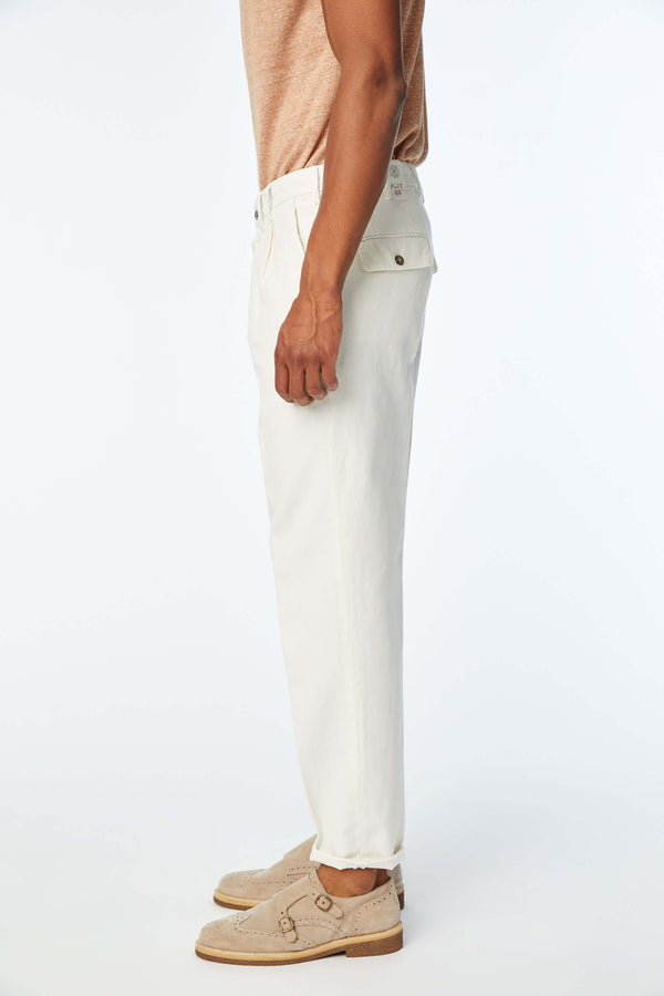 L.B.M. 1911 Pantalone CHARLIE tinto capo bianco Pantalone CHARLIE tinto capo bianco Promozione Limitata