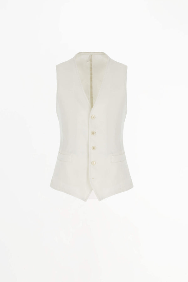 L.B.M. 1911 Gilet MIKE tinto capo bianco Gilet MIKE tinto capo bianco Prezzo Ridotto