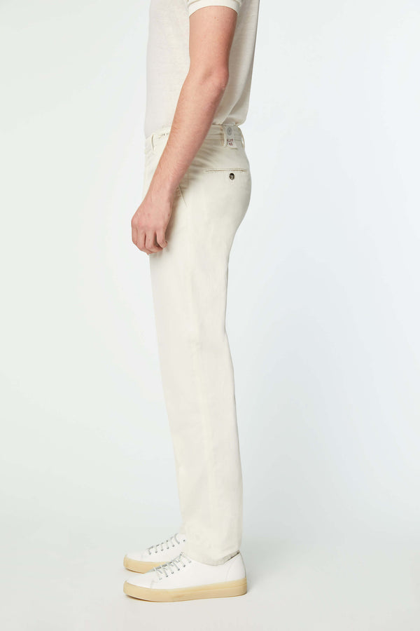 L.B.M. 1911 Pantalone ELTON tinto capo bianco avorio Pantalone ELTON tinto capo bianco avorio Offerta
