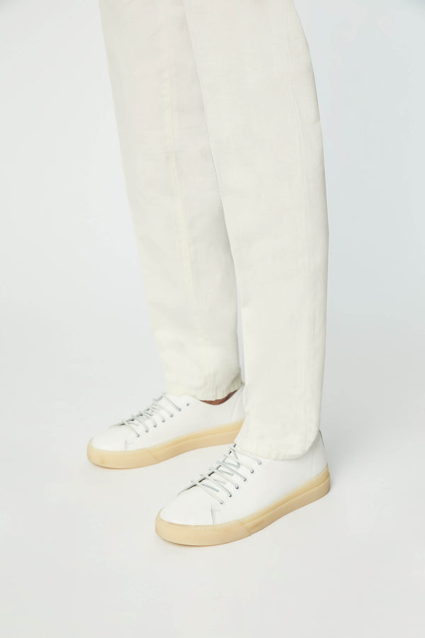 L.B.M. 1911 Pantalone ELTON tinto capo bianco avorio Pantalone ELTON tinto capo bianco avorio Offerta