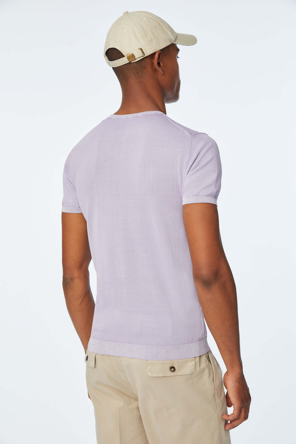 L.B.M. 1911 Maglia manica corta in cotone lilla Maglia manica corta in cotone lilla I Più Venduti