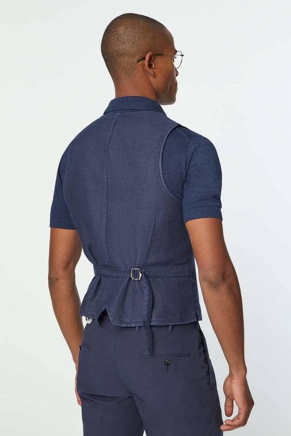 L.B.M. 1911 Gilet OSCAR tinto capo blu Gilet OSCAR tinto capo blu Nuovo