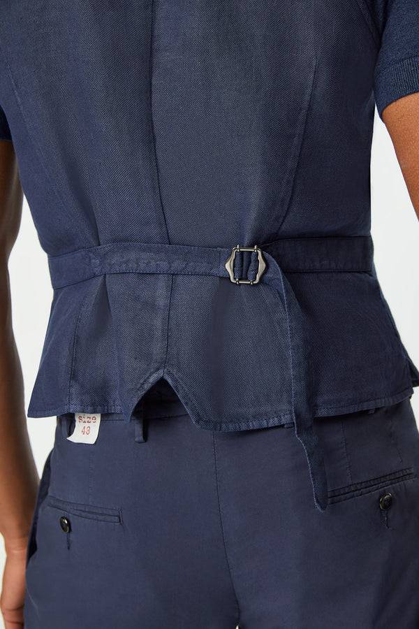 L.B.M. 1911 Gilet OSCAR tinto capo blu Gilet OSCAR tinto capo blu Nuovo