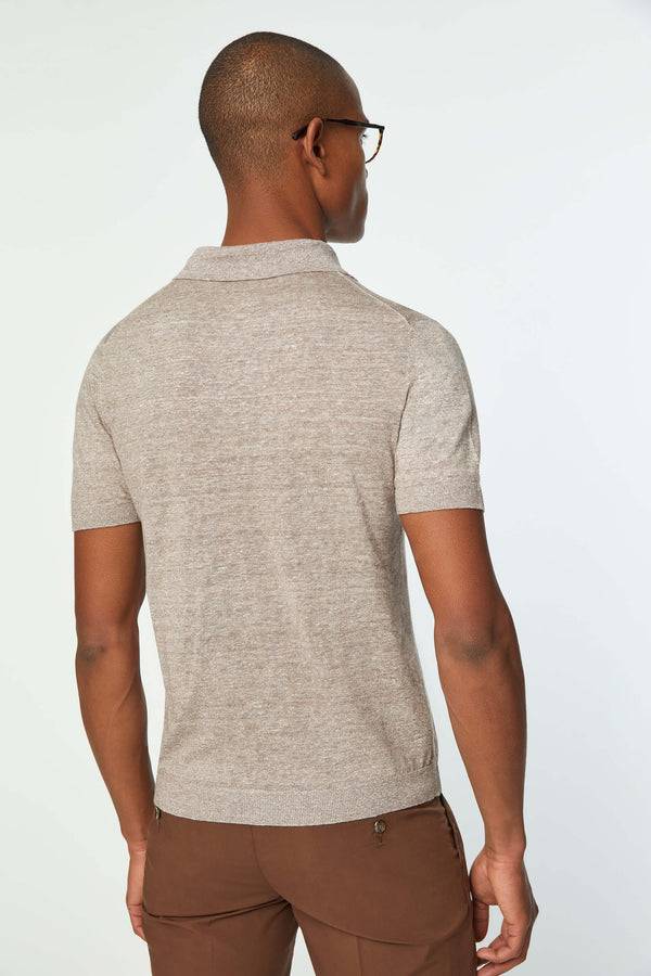 L.B.M. 1911 Polo in maglia melange Polo in maglia melange Negozi Online