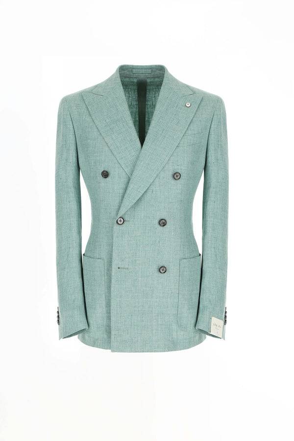 L.B.M. 1911 Giacca TOM doppiopetto slim verde Giacca TOM doppiopetto slim verde Shopping Online