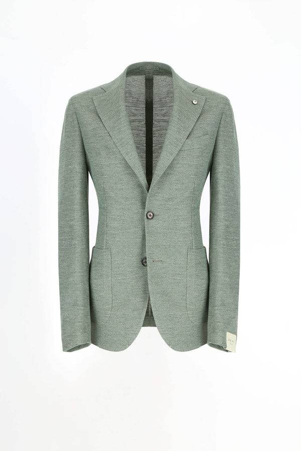 L.B.M. 1911 Giacca JACK in jersey verde Giacca JACK in jersey verde Affare Del Giorno