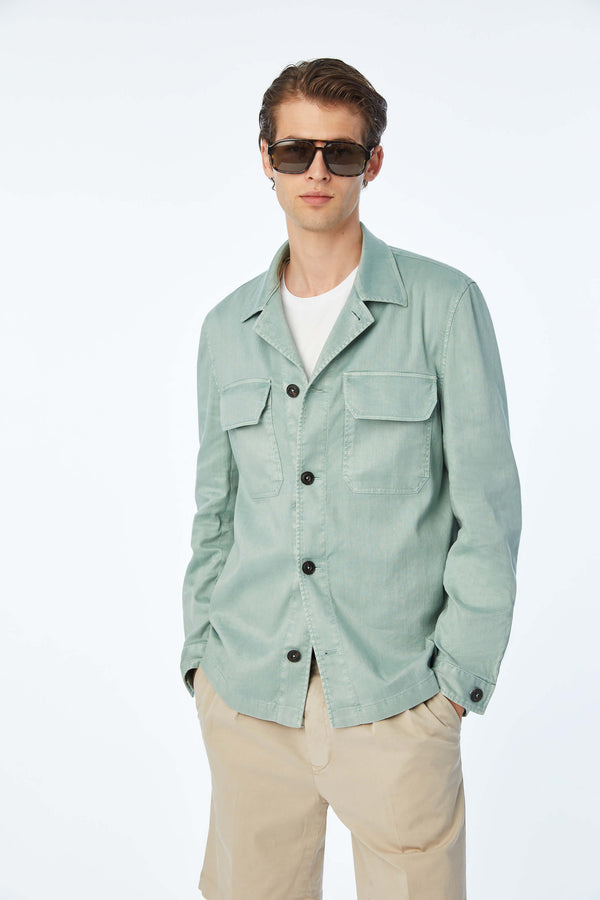 L.B.M. 1911 Overshirt tinto capo verde Overshirt tinto capo verde Offerta