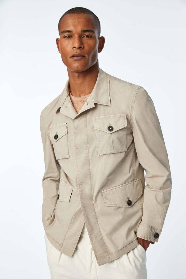 L.B.M. 1911 Overshirt tinto capo beige Overshirt tinto capo beige Economico