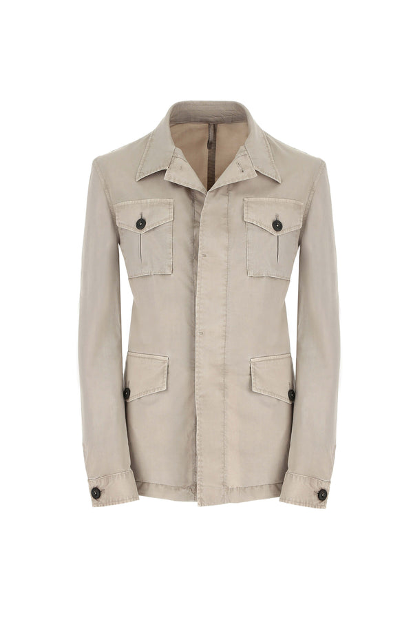 L.B.M. 1911 Overshirt tinto capo beige Overshirt tinto capo beige Economico