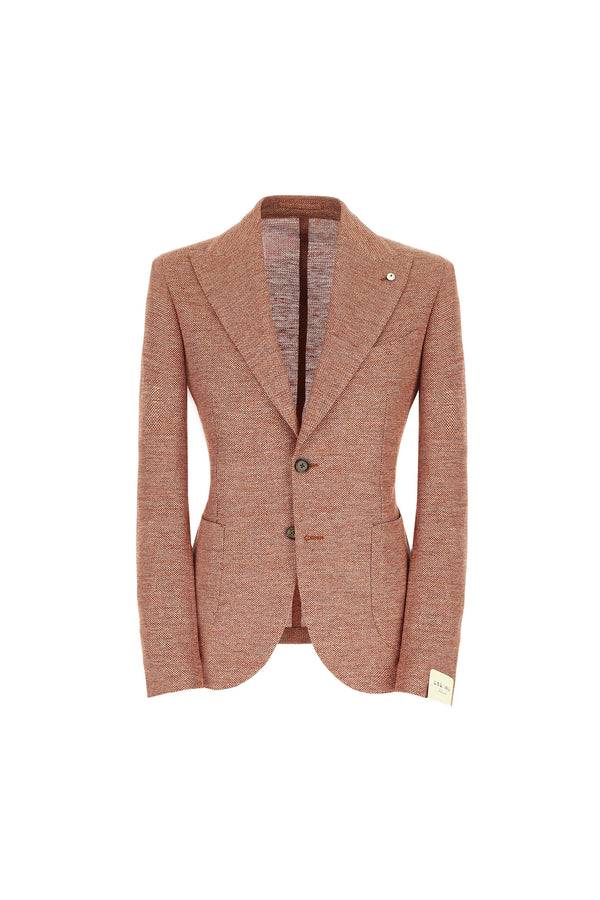 L.B.M. 1911 Giacca STEVE slim in jersey terra di Siena Giacca STEVE slim in jersey terra di Siena Moda