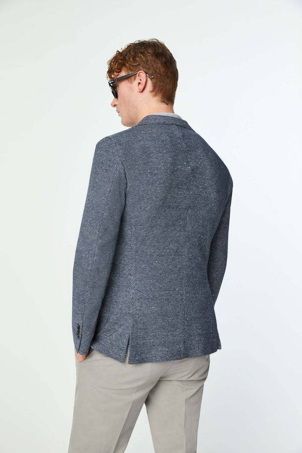 L.B.M. 1911 Giacca JACK in jersey azzurro polvere Giacca JACK in jersey azzurro polvere Nuovo