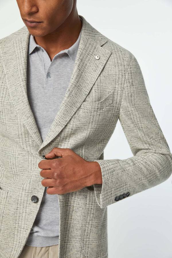 L.B.M. 1911 Giacca JACK in jersey grigio chiaro Giacca JACK in jersey grigio chiaro Negozi Online