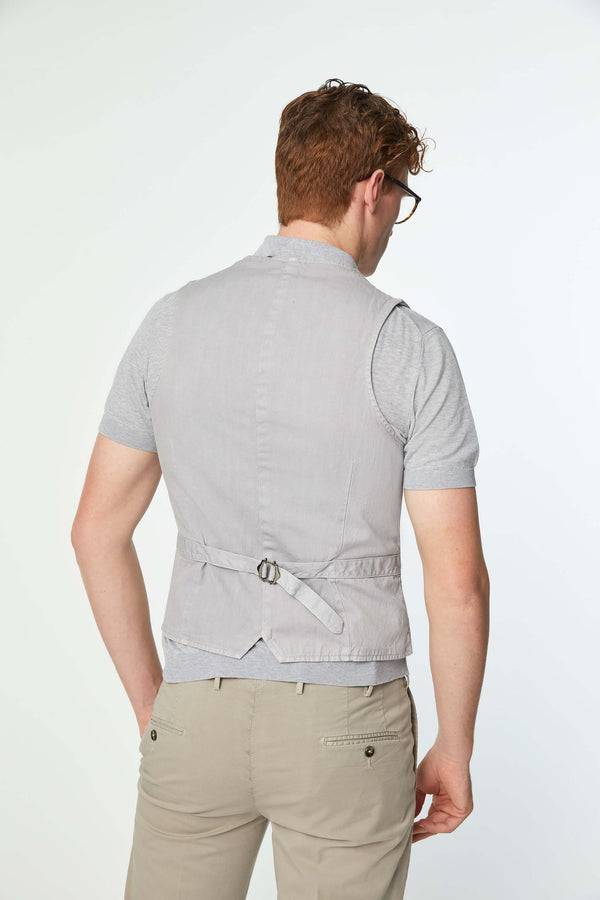 L.B.M. 1911 Gilet MIKE tinto capo grigio Gilet MIKE tinto capo grigio Shopping Online