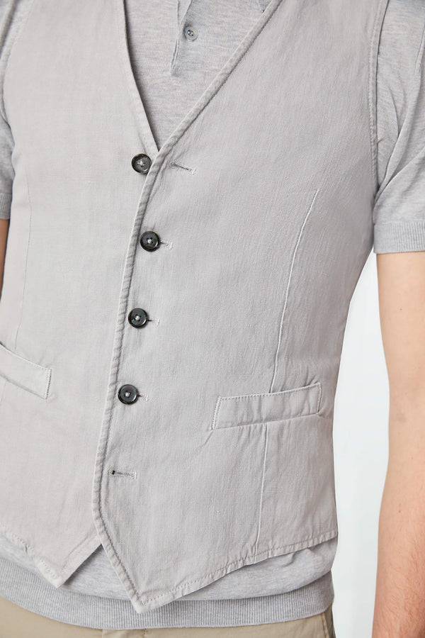 L.B.M. 1911 Gilet MIKE tinto capo grigio Gilet MIKE tinto capo grigio Shopping Online