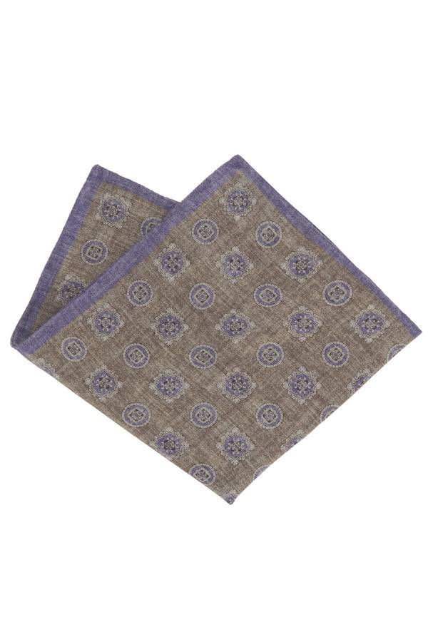 L.B.M. 1911 Pochette lilla fantasia cashmere Pochette lilla fantasia cashmere Sottocosto