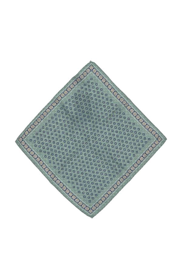 L.B.M. 1911 Pochette verde fantasia geometrica Pochette verde fantasia geometrica Economico