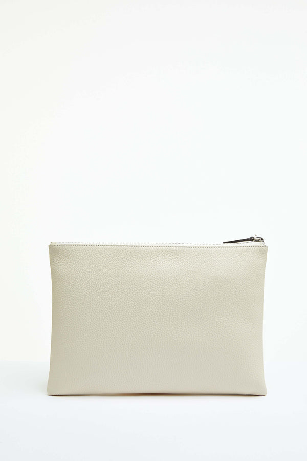 L.B.M. 1911 Pochette in pelle beige Pochette in pelle beige Saldi Di Fabbrica