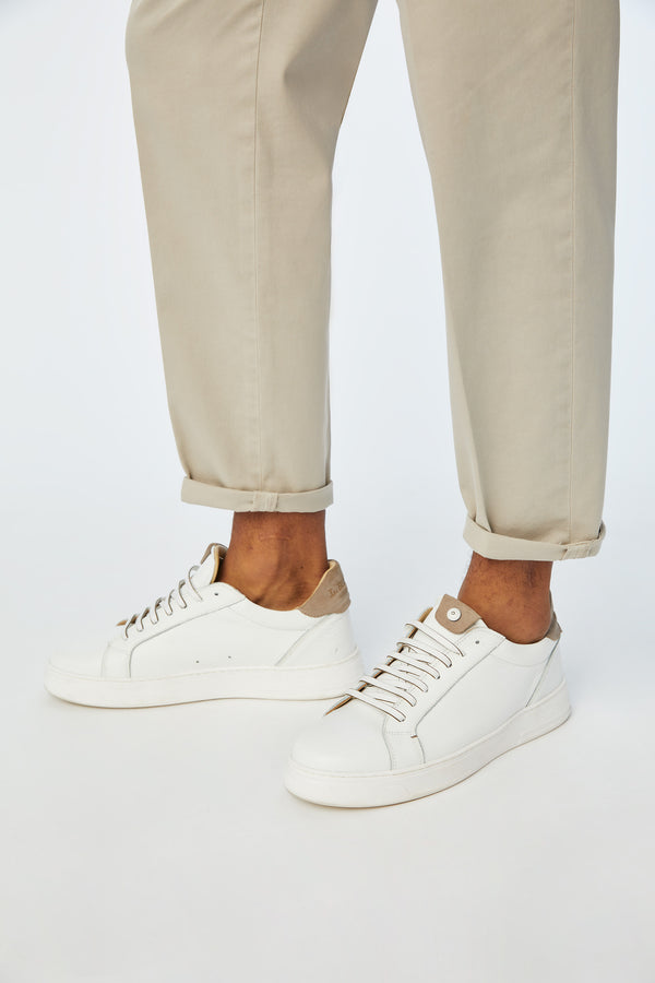 L.B.M. 1911 Sneakers retro-tennis beige Sneakers retro-tennis beige Qualità