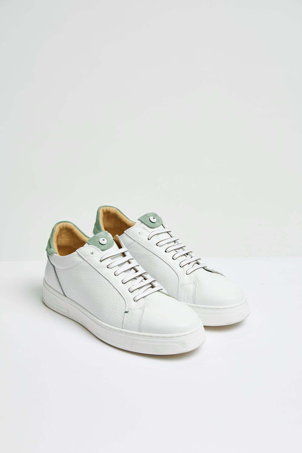 L.B.M. 1911 Sneakers retro-tennis verde Sneakers retro-tennis verde Vendita
