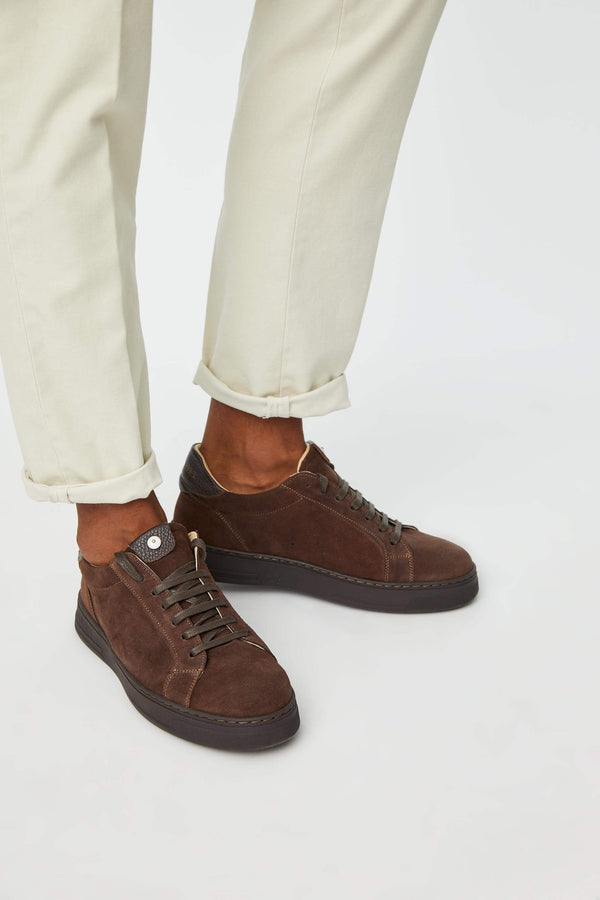 L.B.M. 1911 Sneaker retro-tennis marrone Sneaker retro-tennis marrone Spedizione Gratuita