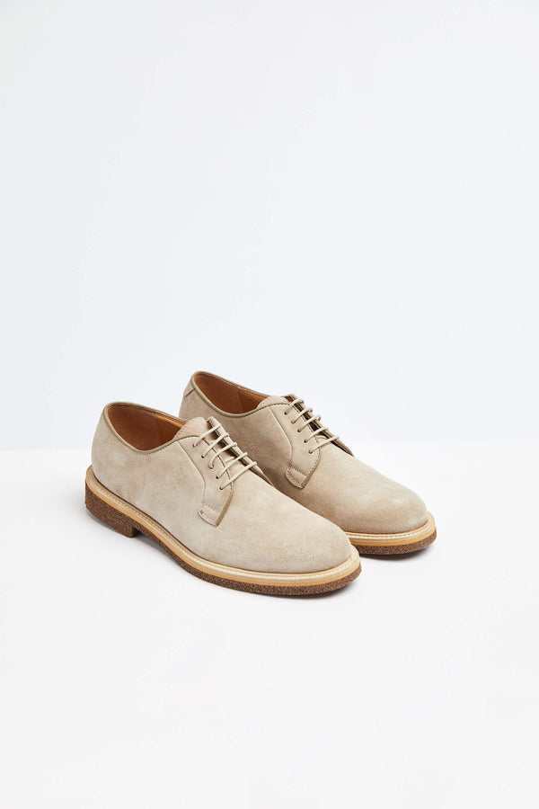 L.B.M. 1911 Derby in pelle beige Derby in pelle beige Pezzi Unici