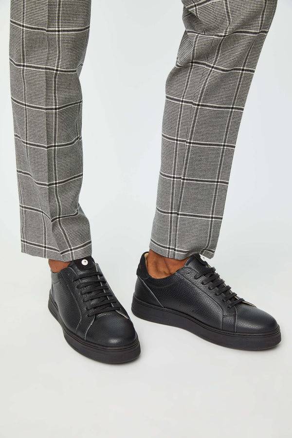 L.B.M. 1911 Sneaker retro-tennis nero Sneaker retro-tennis nero Negozi Online