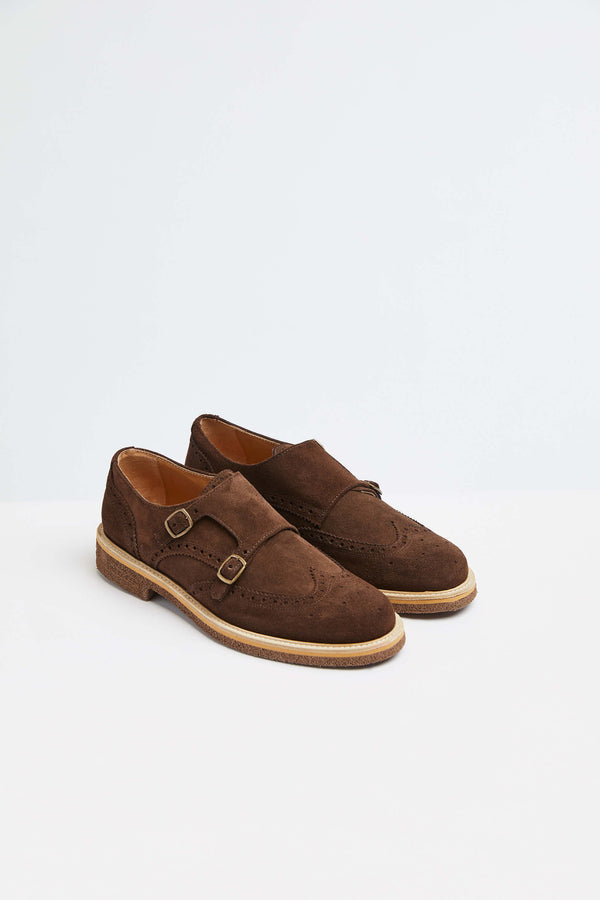 L.B.M. 1911 Monkstrap in pelle marrone Monkstrap in pelle marrone Acquista Ora
