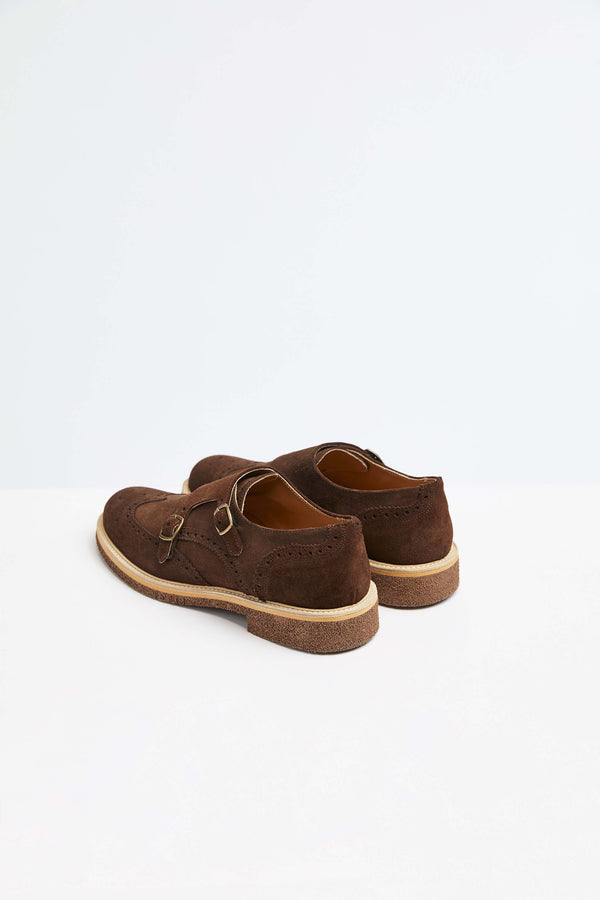 L.B.M. 1911 Monkstrap in pelle marrone Monkstrap in pelle marrone Acquista Ora