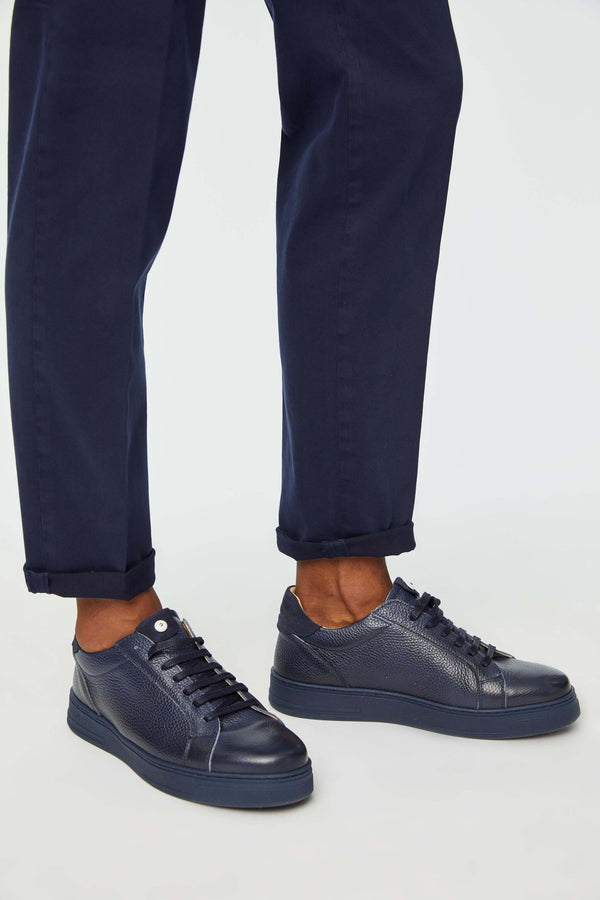 L.B.M. 1911 Sneaker retro-tennis blu Sneaker retro-tennis blu Limitato a 3 giorni