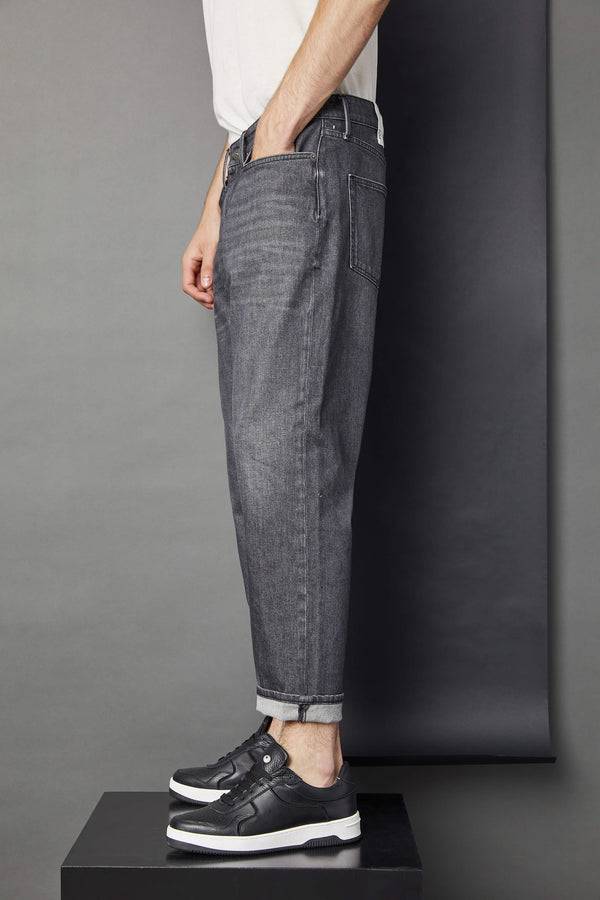 L.B.M. 1911 Jeans 5 tasche baggy grigio Jeans 5 tasche baggy grigio Fino Al -60%