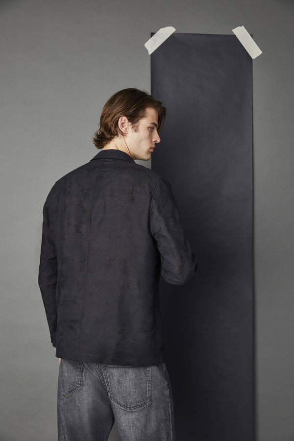 L.B.M. 1911 Overshirt camouflage nero Overshirt camouflage nero Novità