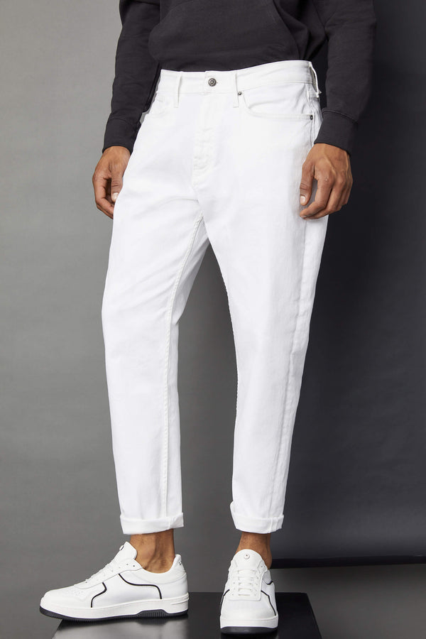 L.B.M. 1911 Jeans 5 tasche baggy bianco Jeans 5 tasche baggy bianco Offerta