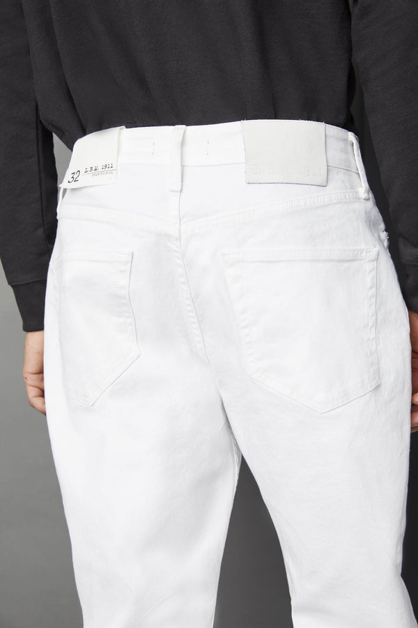 L.B.M. 1911 Jeans 5 tasche baggy bianco Jeans 5 tasche baggy bianco Offerta