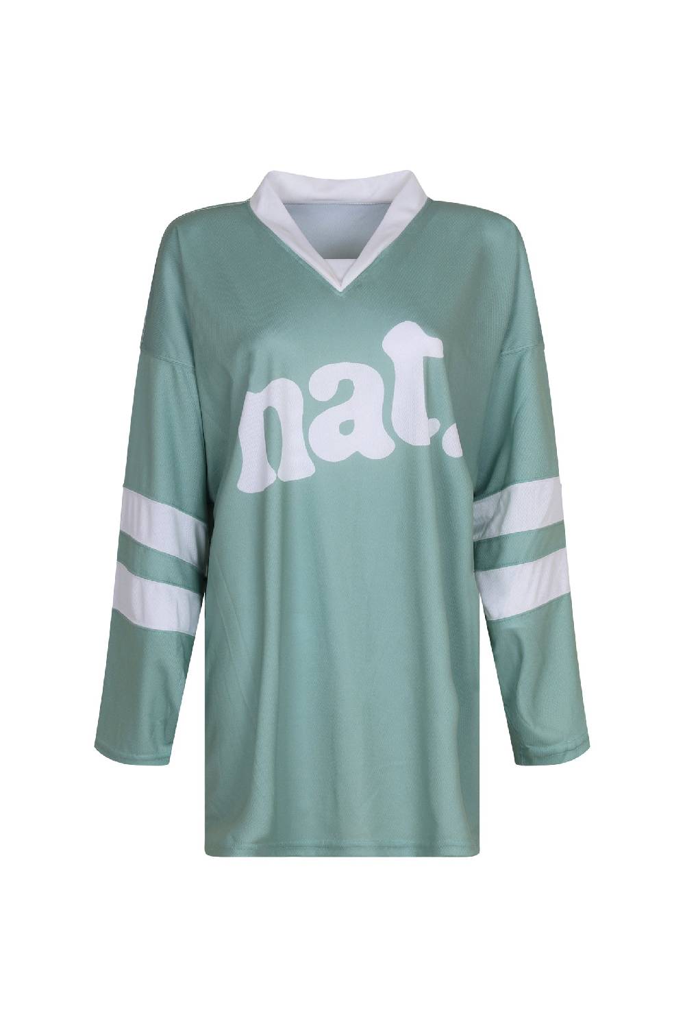 Not After Ten 999 HOCKEY TEE MINT GREEN Prezzo Ridotto