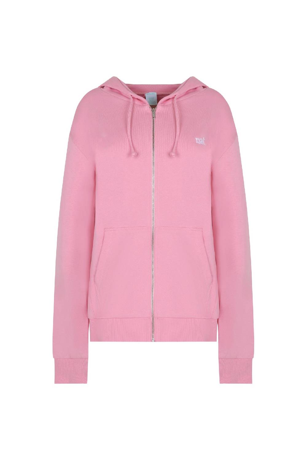 Not After Ten HOODIE ZIP NAT SS PINK BUBBLE Presa