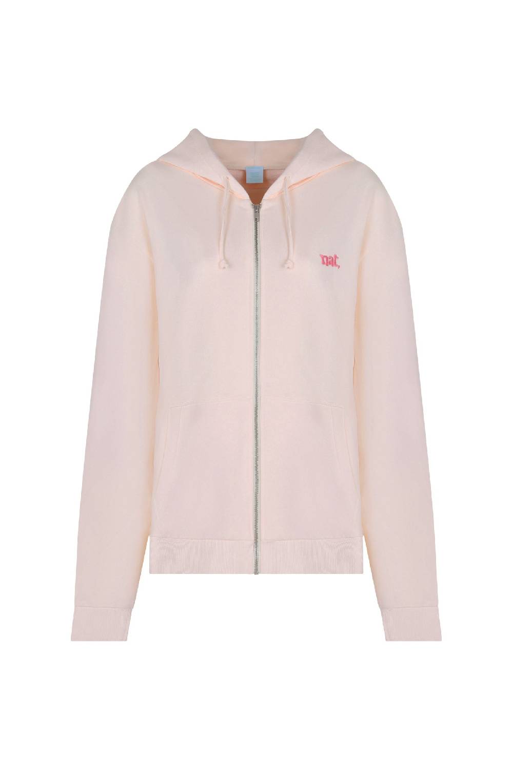 Not After Ten HOODIE ZIP NAT SS CREAM Sconto