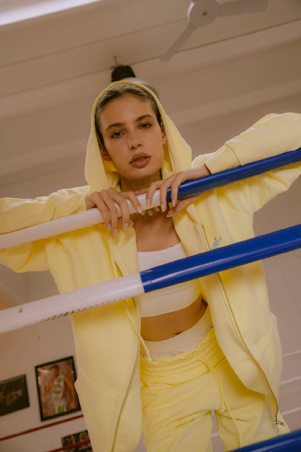 Not After Ten HOODIE ZIP NAT SS PASTEL YELLOW Offerta natalizia