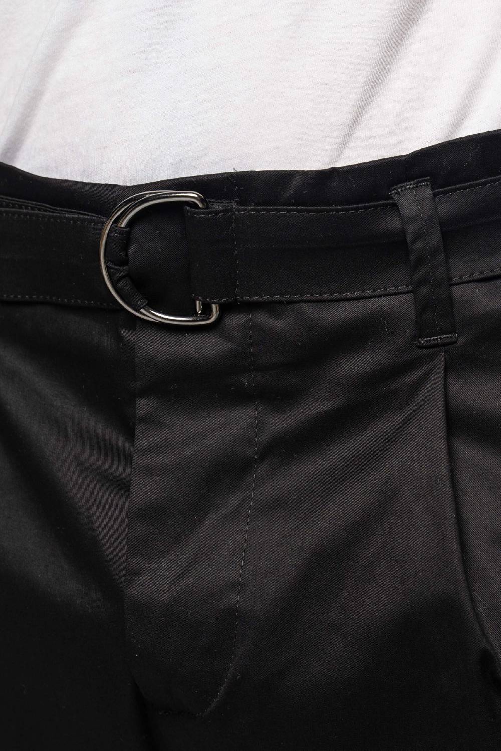 Officina 36 Pantaloni neri in gabardina Convenienza