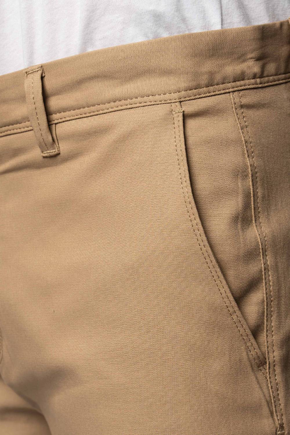 Officina 36 Pantaloni in gabardina sabbia Hotsell