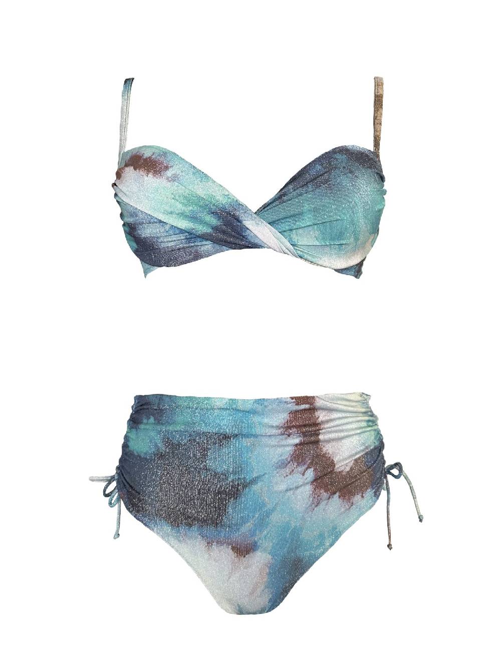Olivia Gold Reggiseno a balconcino + Slip a vita alta Affare Del Giorno
