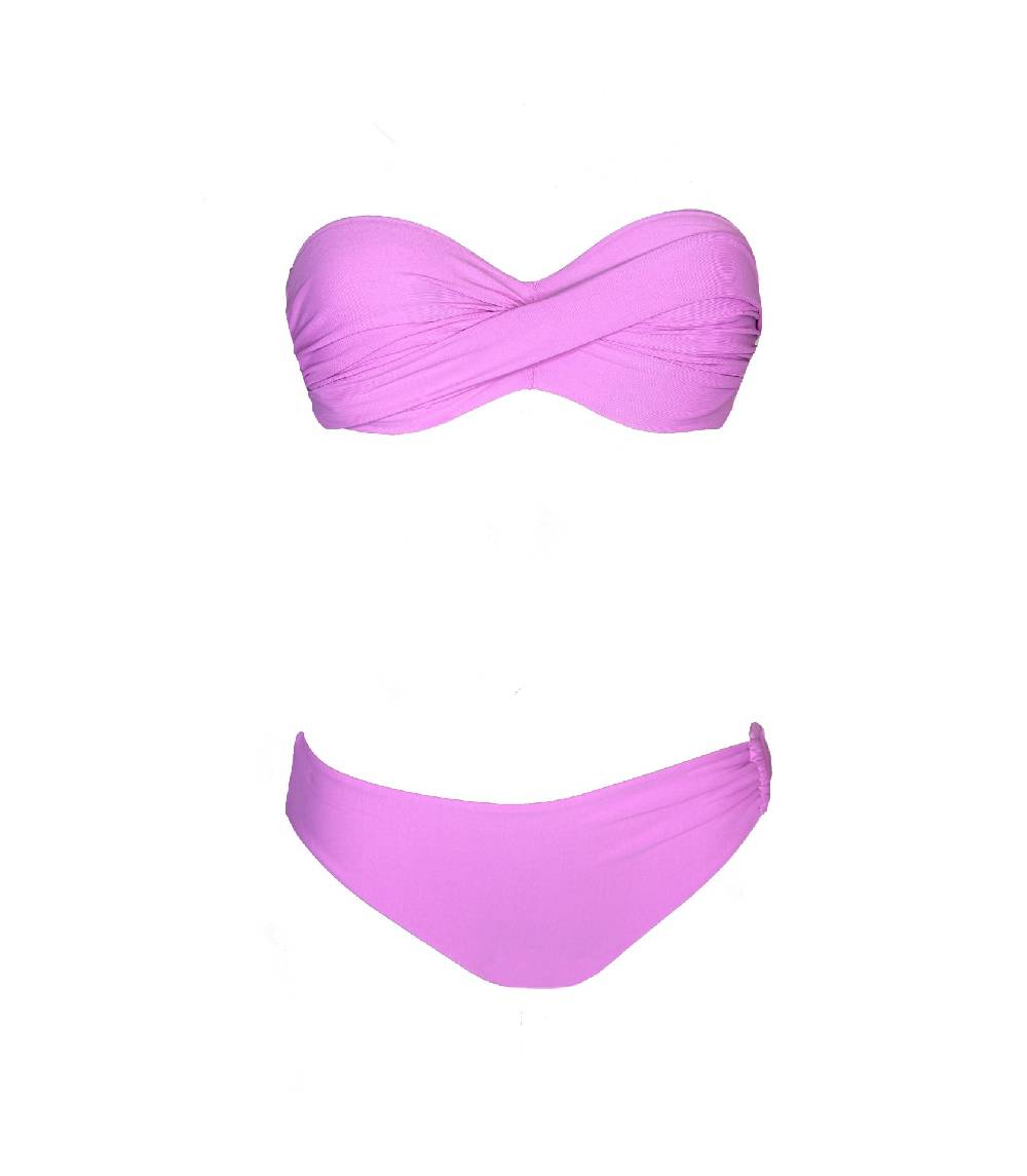 Olivia Gold Reggiseno a fascia + Slip con accessorio Offerte