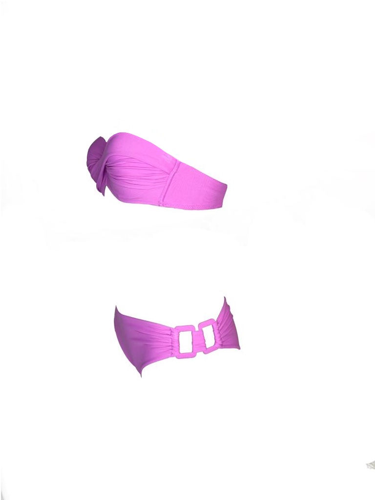 Olivia Gold Reggiseno a fascia + Slip con accessorio Offerte