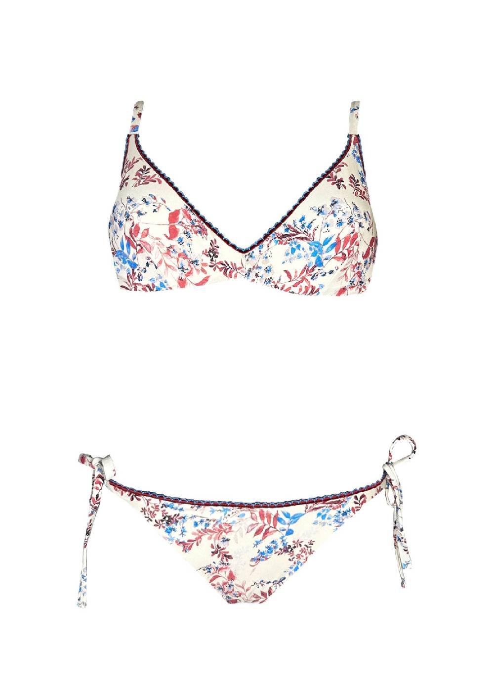 Olivia Gold Reggiseno a canotta + Slip a vita bassa Moda